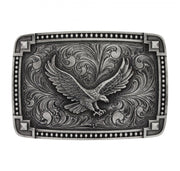 Montana Silversmith Beaded Edge Eagle Buckle A566