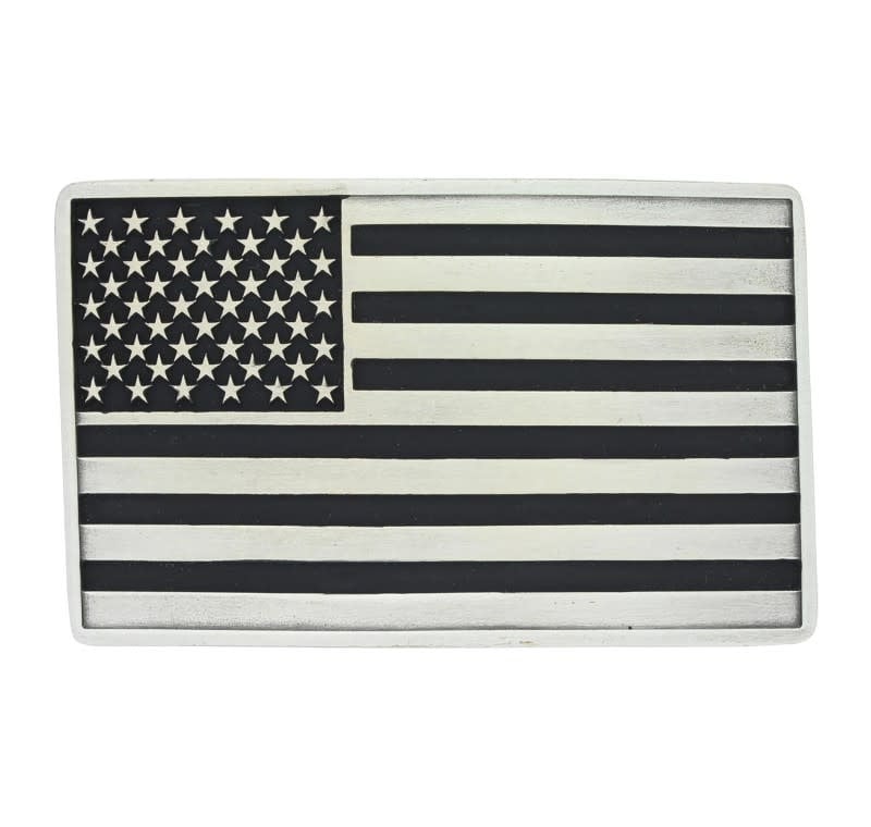 Montana Silversmiths Flag Attitude Buckle