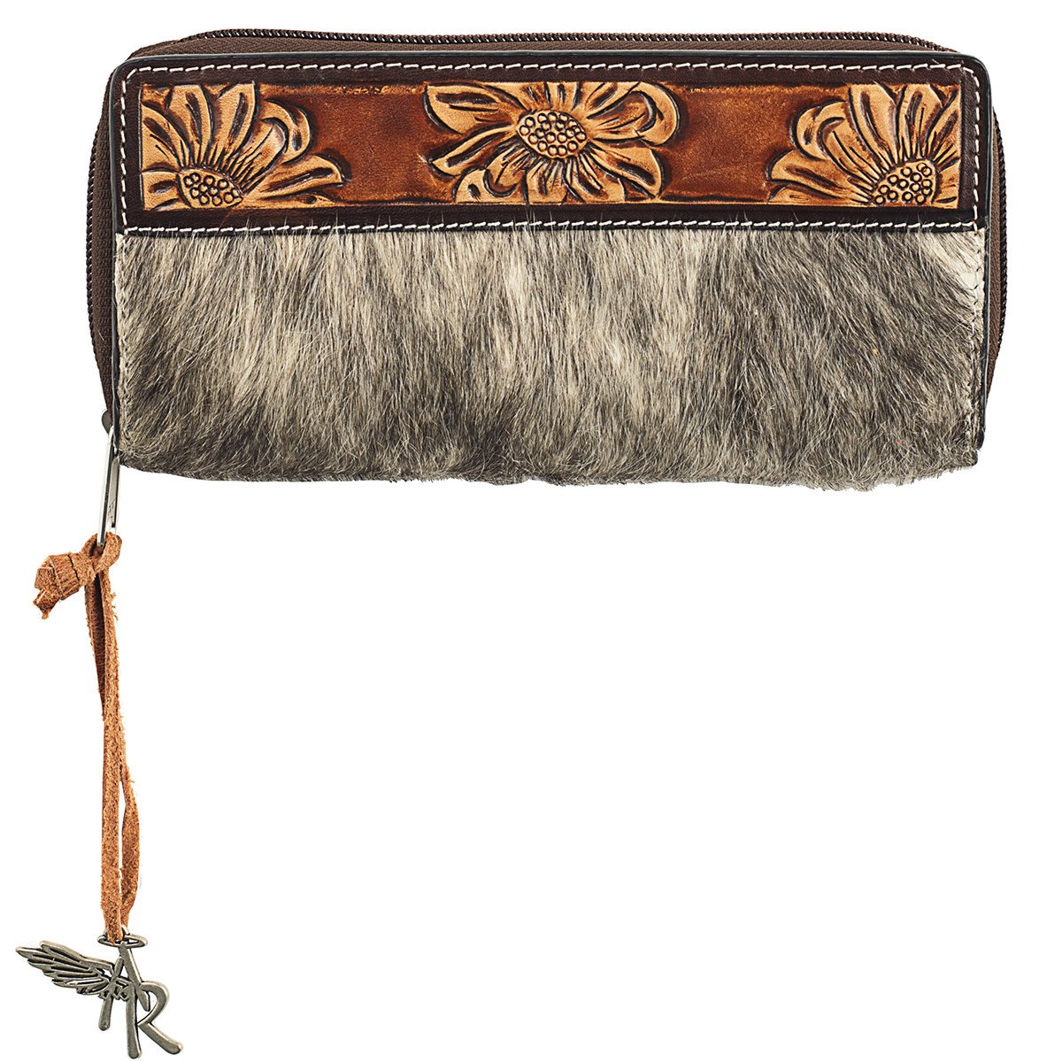 Angel Ranch Spotted Calf Hair Wallet