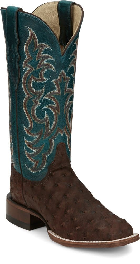 Justin Women's Cowgal Full Quill Ostrich Boots C3