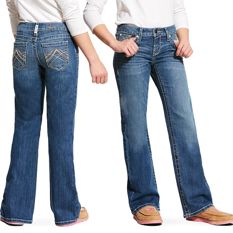 Girls Whipstitch REAL Jeans.