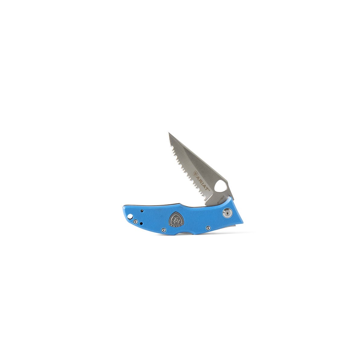 Ariat Blue Serrated Knife