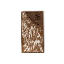 Ariat Brindle Calf Hair Rodeo Wallet.