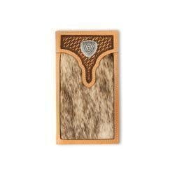 Ariat Calf Hair Rodeo Wallet.