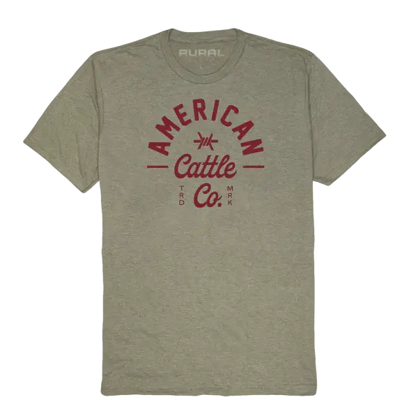 Rural Cloth American Cattle Co Barb Tee