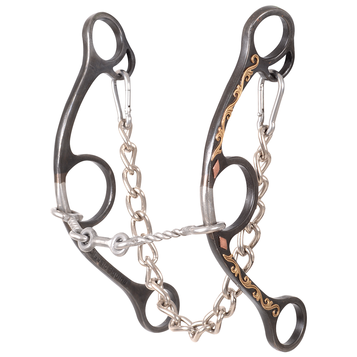 Classic Equine Small Twisted Wire Dogbone Gag Bit