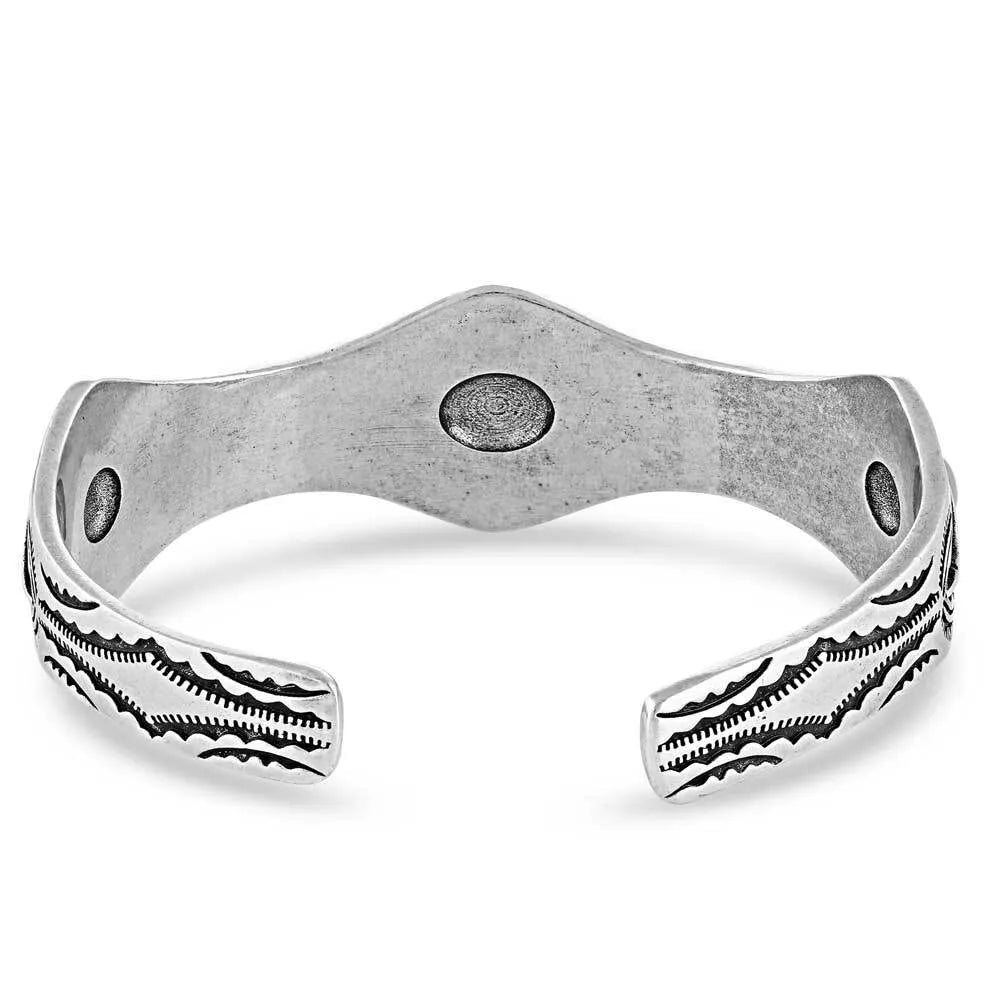 Montana Silversmiths Aztec Cuff Bracelet.