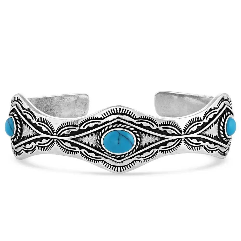 Montana Silversmiths Aztec Cuff Bracelet