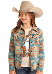 Rock & Roll Cowgirl's Aztec Shacket