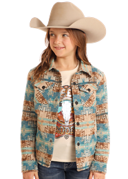 Rock & Roll Cowgirl's Aztec Shacket