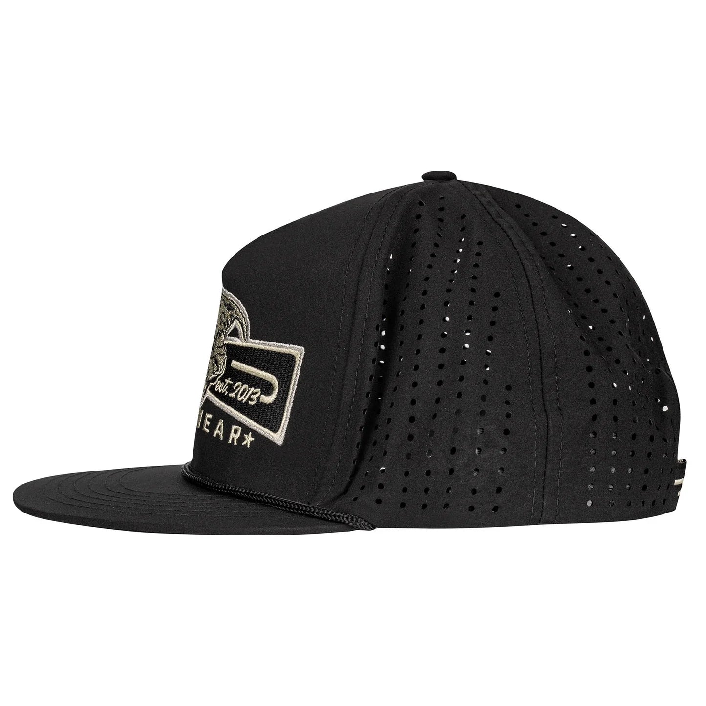 Lazy J Ranch Wear Diamond Banner Performance Rope Cap.