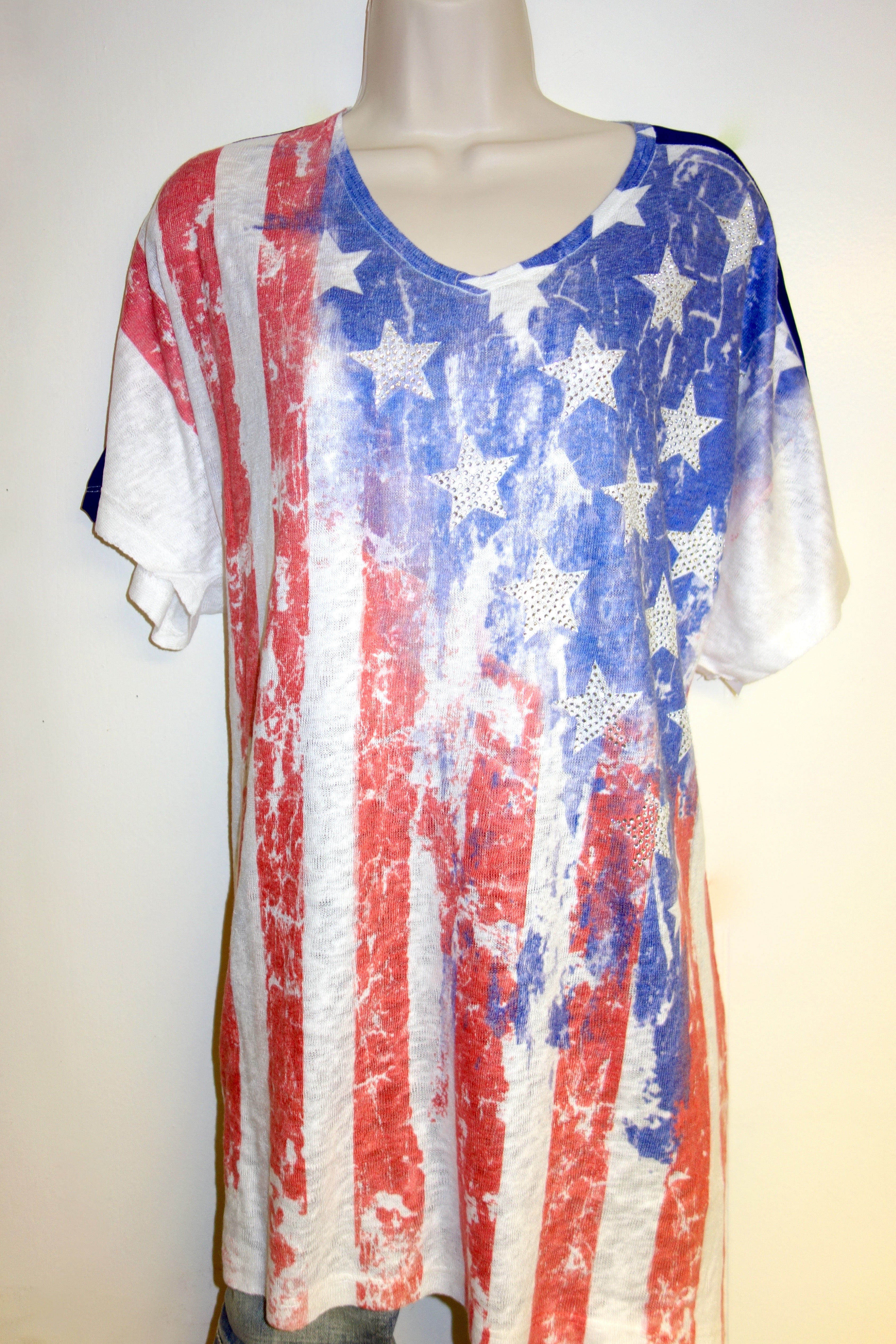 Women's Flag Blouse C3