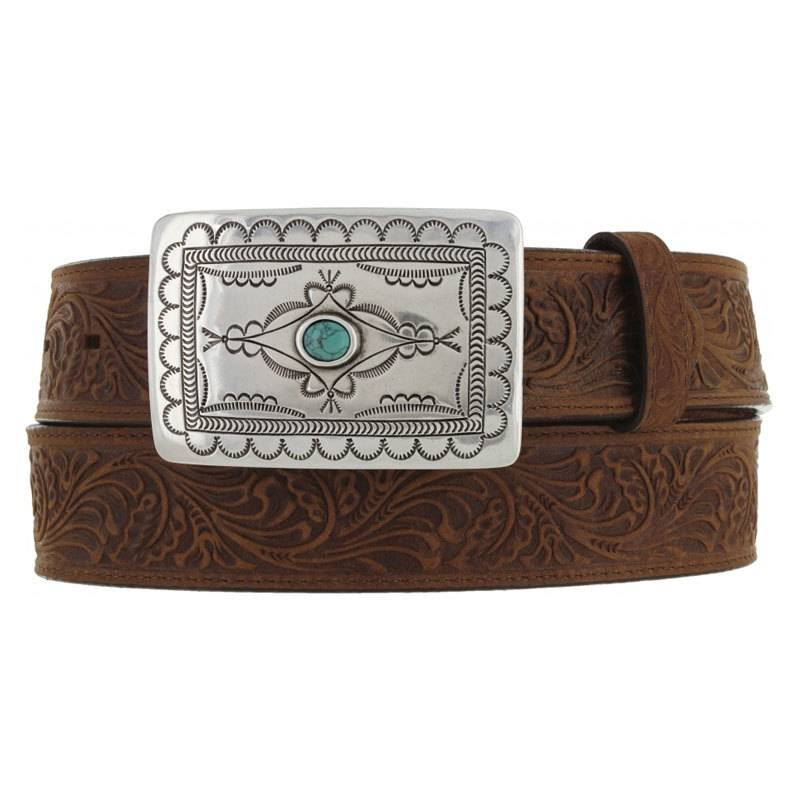 Tony Lama Women's Navajo Spirit Brown Belt.