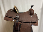 Martin Bison Seat Roper Saddle