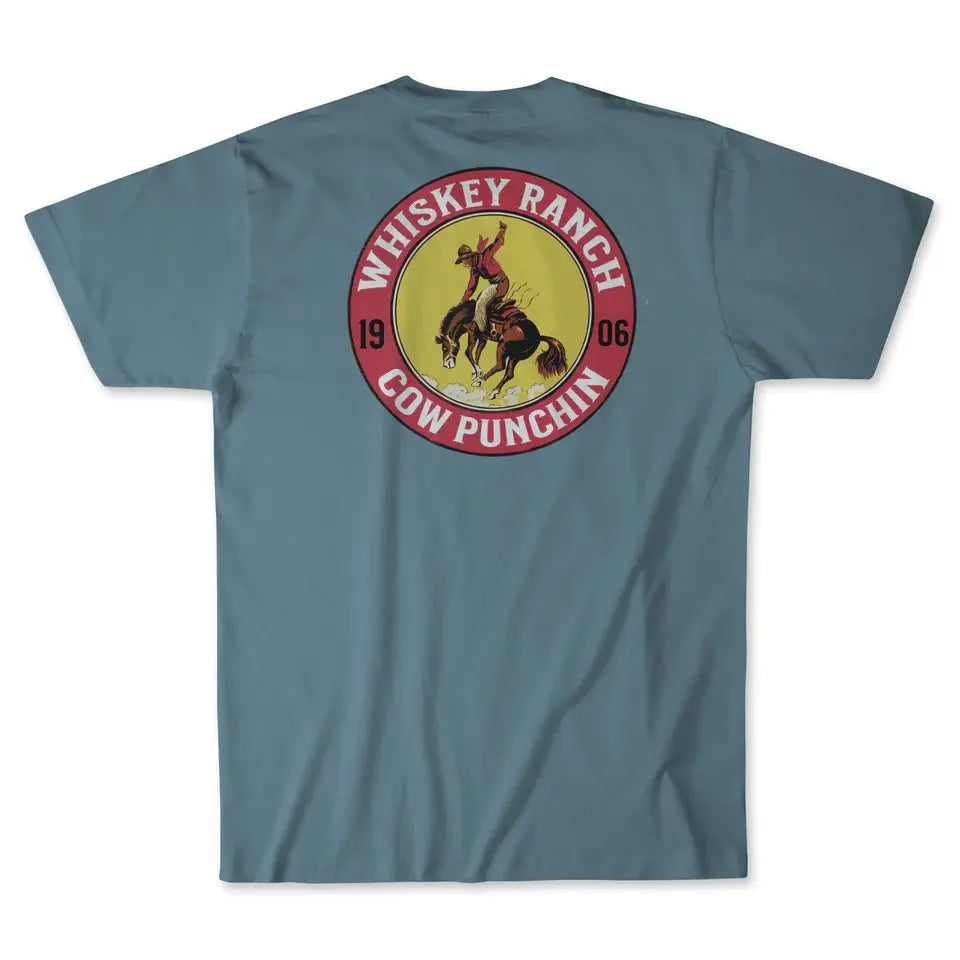 Whiskey Bent Hat Co. Men's Cow Punchin Tee