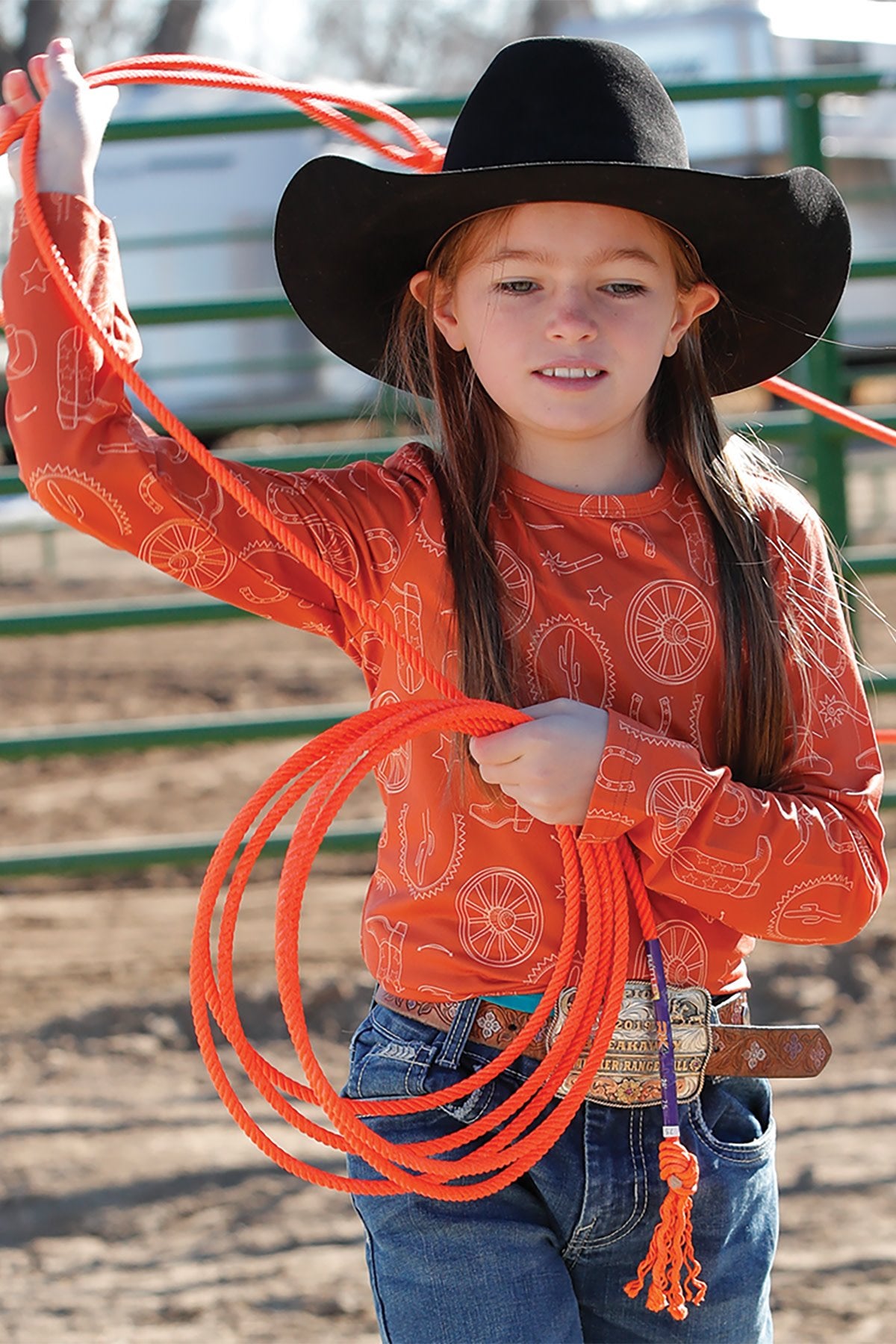 Cruel Girl's Western Print Tee.