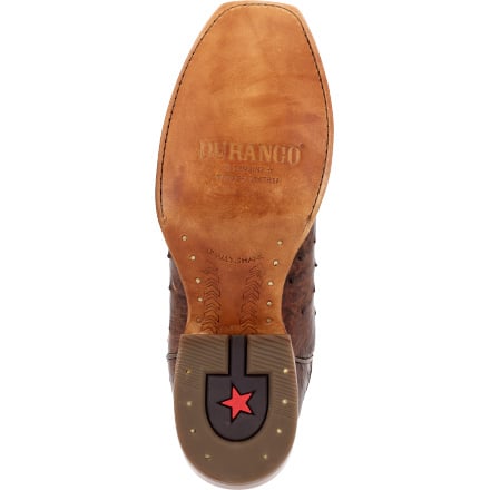 Durango Men's PRCA FQ Ostrich Cutter Toe Boot.