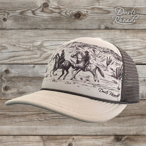 Dusti Rhoads Desperado Nights Vintage Trucker Cap.