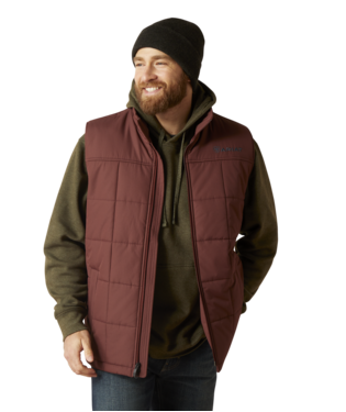 Ariat Men's Beaten Root Crius Insulated Vest C4.