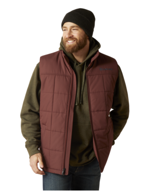 Ariat Men's Beaten Root Crius Insulated Vest C4.