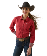 Ariat Women's Cardinal Red Kirby Shirt