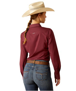 Ariat Women's Wrinkle Resist Kirby Stretch Button Down Shirt.