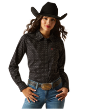 Ariat Kirby Gia Geometric Printed Long Sleeve Shirt