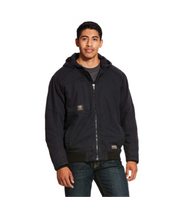 Ariat Men's Rebar Black Canvas Jacket C4