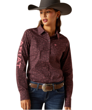 Ariat Women's Printed Team Kirby Shirt