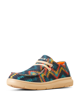 Ariat Youth Blue Aztec Hilo Shoe