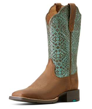 Ariat Women's Round Up Turquoise Boot