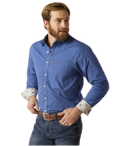 Ariat Men's Maddox Modern Fit Blue Shirt