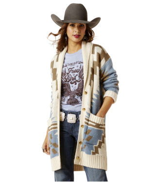 Ariat Women's Chimayo Willow Sweater Cardigan.