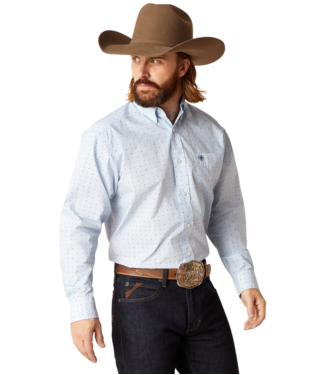 Ariat Men's Penley Light Blue Shirt.