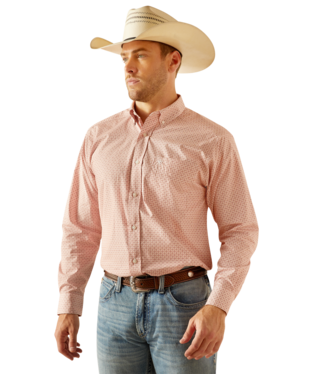 Ariat Men's Derrick Ginger Nut Long Sleeve Shirt.