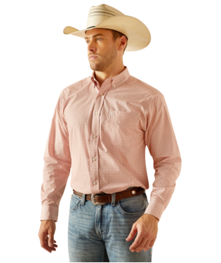 Ariat Men's Derrick Ginger Nut Long Sleeve Shirt.