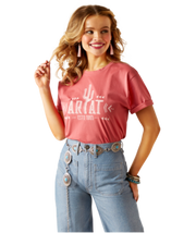 Ariat Women's Pink Cactus Tee