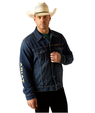 Ariat Men's Denim Team Trucker Jacket