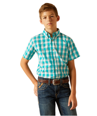 Ariat Boy's Pro Series Jace Short Sleeve Shirt