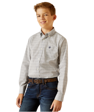 Ariat Boy's Reign Classic Fit Button Down Shirt