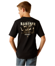 Ariat Boy's American Rancher Tee