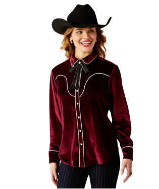 Ariat Women's Casa Rosa Snap Front Shirt