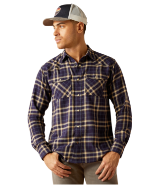 Ariat Men's Hayes Retro Fit Snap Front Shirt