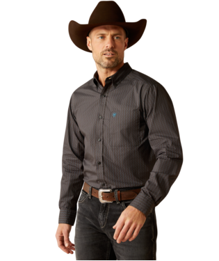 Ariat Men's Fitted Pompey Snap Front Shirt