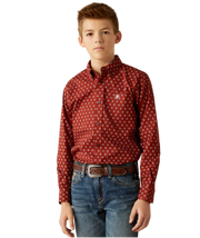 Ariat Boy's Pax Classic Fit Button Down Shirt