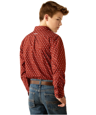 Ariat Boy's Pax Classic Fit Button Down Shirt