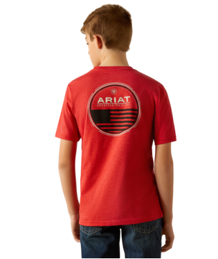 Ariat Boys Original Flag Scope Tee