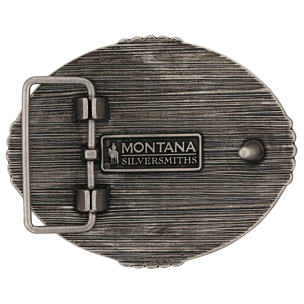 Montana Silversmiths Sunrise Bronc Attitude Buckle