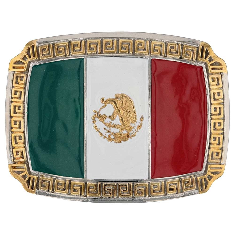 Montana Silversmiths Pride of Mexico Attitude Buckle