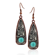 Montana Silversmiths Southwest Skyline Turquoise Attitude Earrings